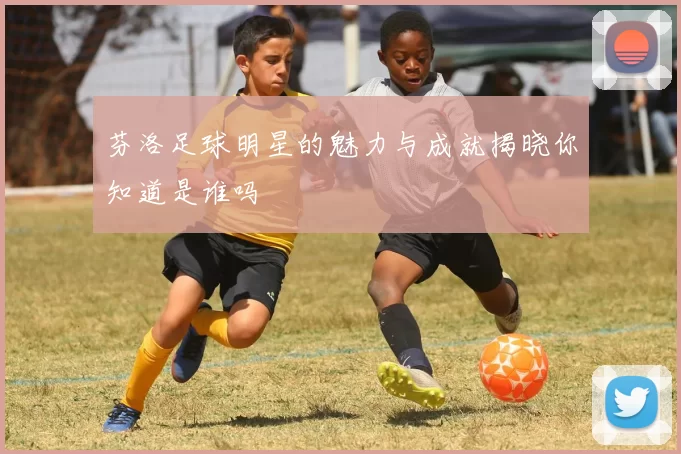 芬洛足球明星的魅力与成就揭晓你知道是谁吗